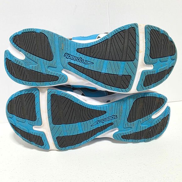 Speedo Womens Hydro Comfort 3.0 Water Shoe Sneaker Womens Sz 9 Blue Black - Picture 6 of 14